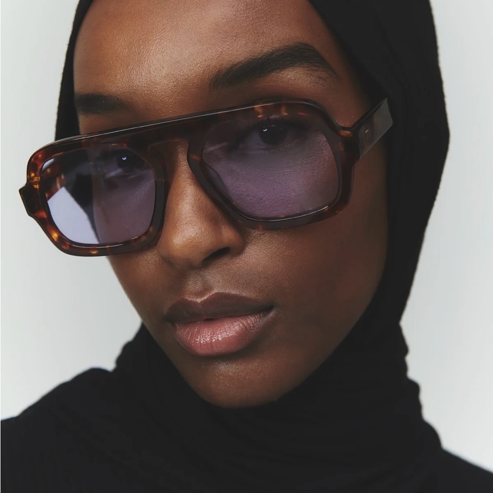Elisa Johnson tortoise Shell Sunglasses